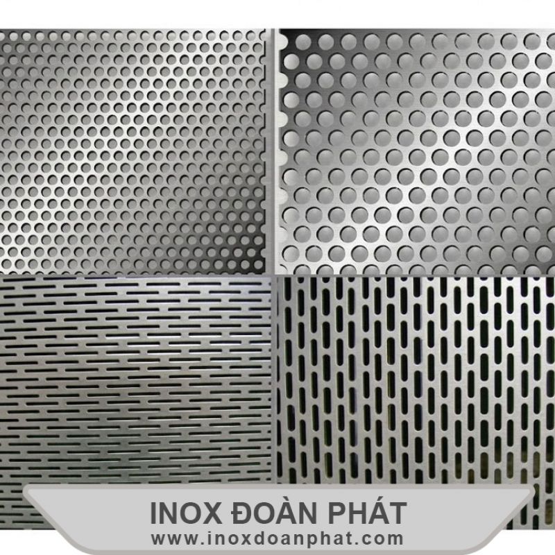 Inox tấm đột lỗ