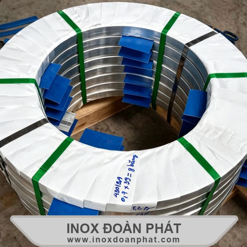 Xẻ băng inox 304 theo yêu cầu