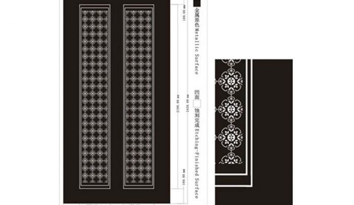 Patterned gate 20