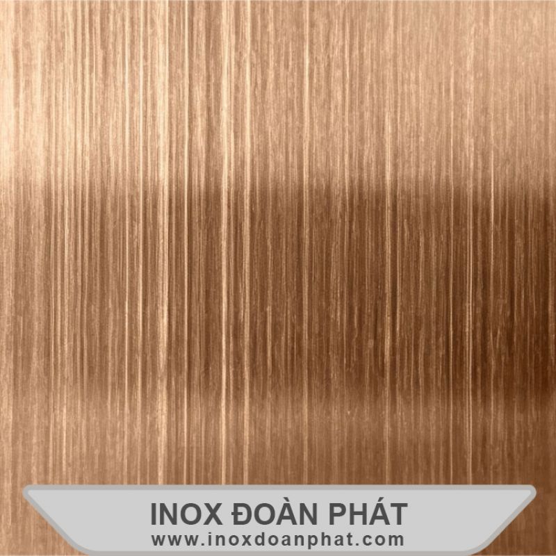 Inox xước HL/NO4 màu đồng