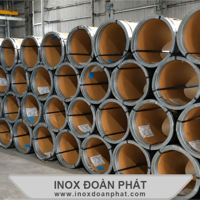 Kho inox cuộn số lượng lớn