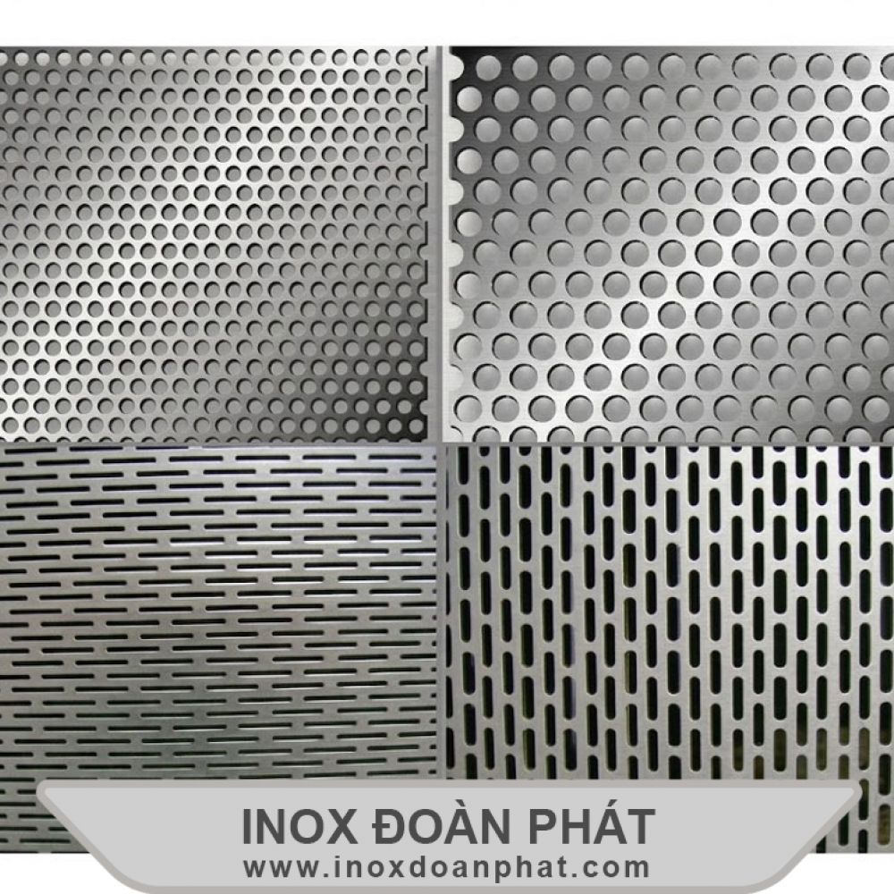 Inox tấm đột lỗ